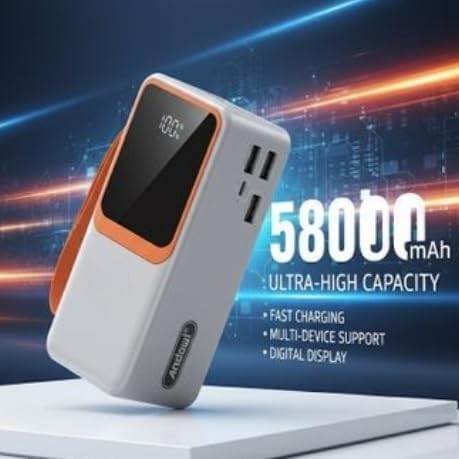High Capacity Fast Charging Power Bank